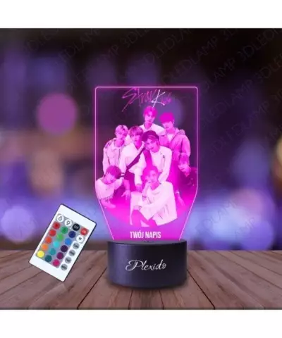 Lampka Nocna 3D LED LAMP K-Pop Stray Kids